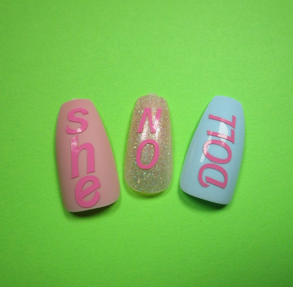 Alphabet Nail Stickers Nail Letter Stickers Nail Decals Etsy