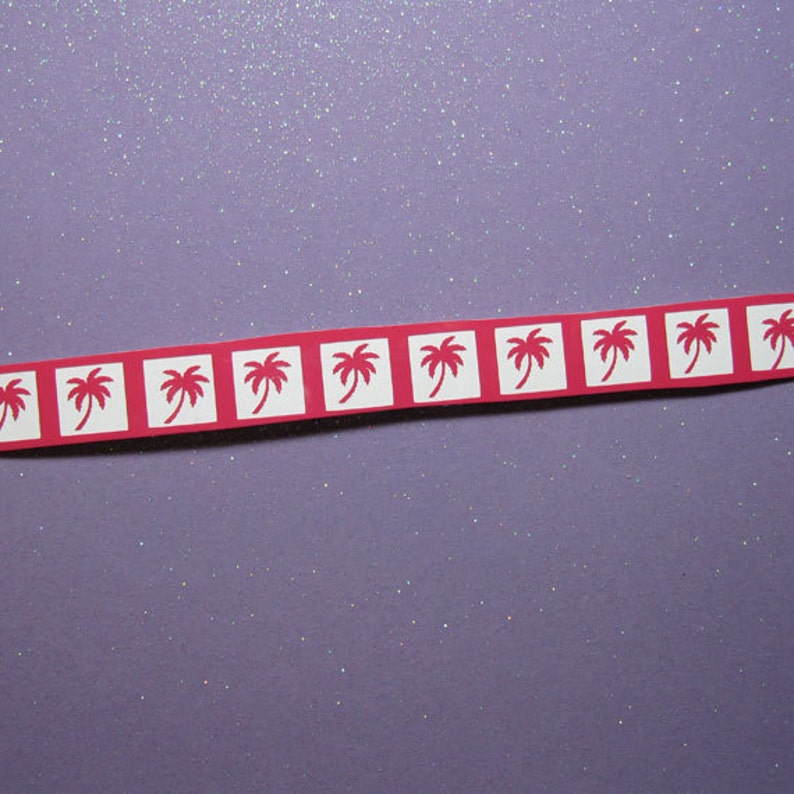 Palm Tree Nail Decals Palm Tree Nail Stickers Palm Tree Nail Etsy