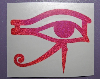 Eye of Horus vinyl sticker decal, all seeing eye decal for laptop, eye vinyl sticker for car, eye of horus tumbler cup decal, eye of horus