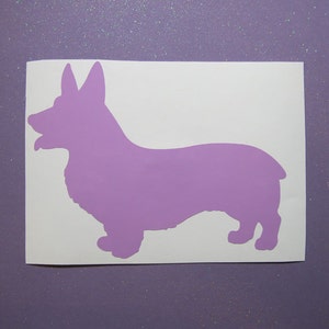 Corgi vinyl sticker decal, corgi gifts, decal for car, laptop sticker, tumbler decal, dog mom gift, dog dad gift, corgi sticker, corgi lover
