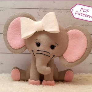 PDF patrono Olivia de Olifant, vilt patrono puerta Superskattig