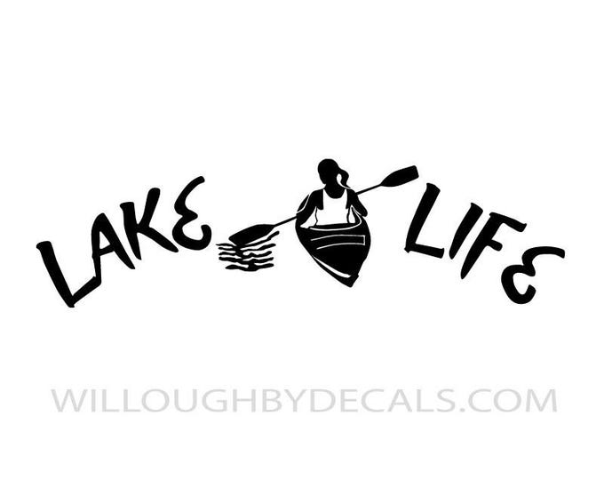 Lake Life Vinyl Decal Sticker
