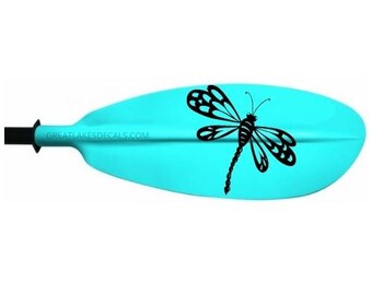 Kayak Dragonfly Vinyl Decal Sticker