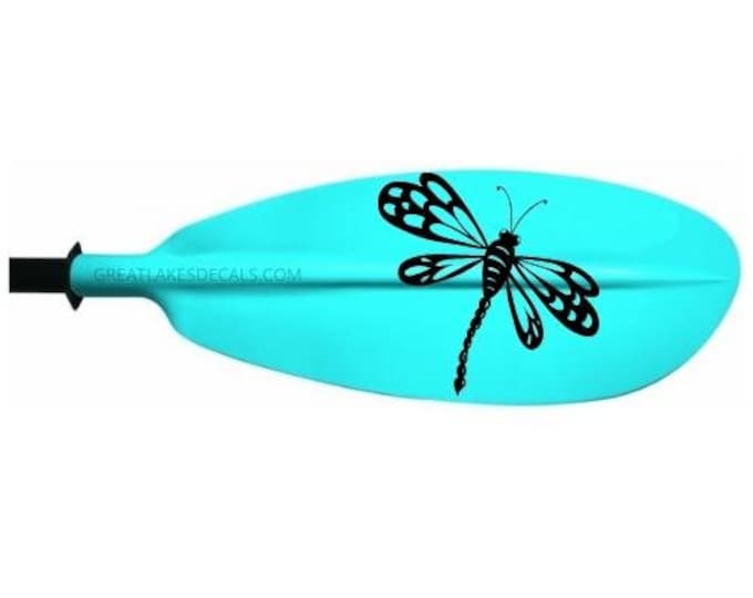 Kayak Dragonfly Vinyl Decal Sticker