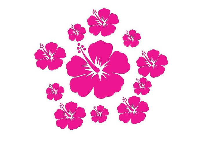 Flower Vinyl Decal Sticker