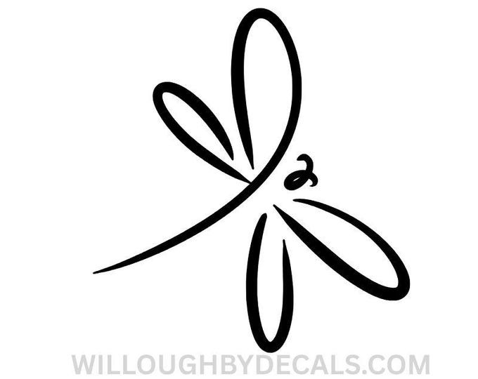 Dragonfly Vinyl Decal Sticker