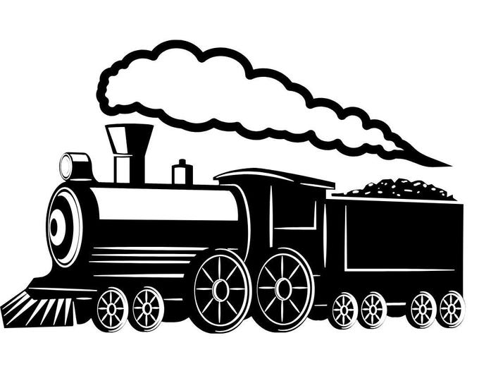 Train Vinyl Decal Sticker