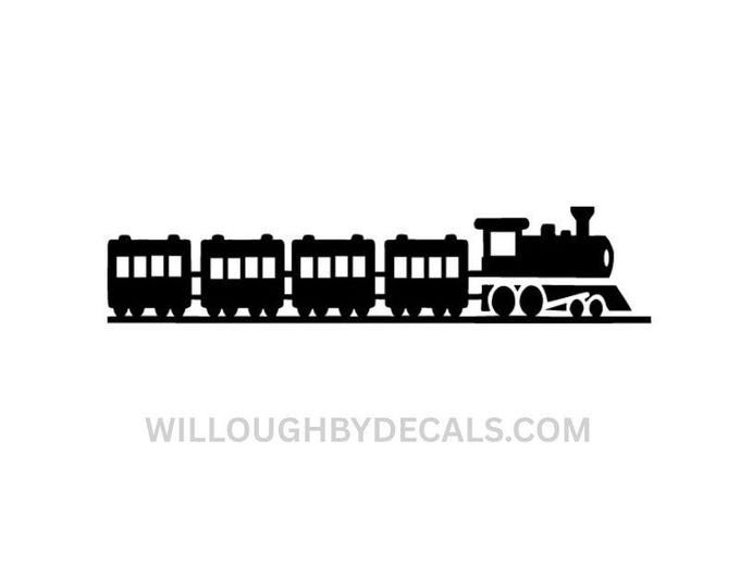 Train Vinyl Decal Sticker