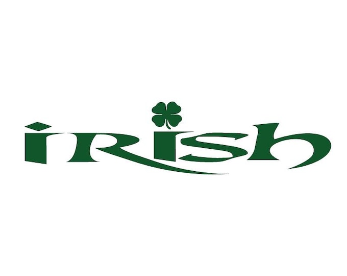 Irish Vinyl Decal Sticker