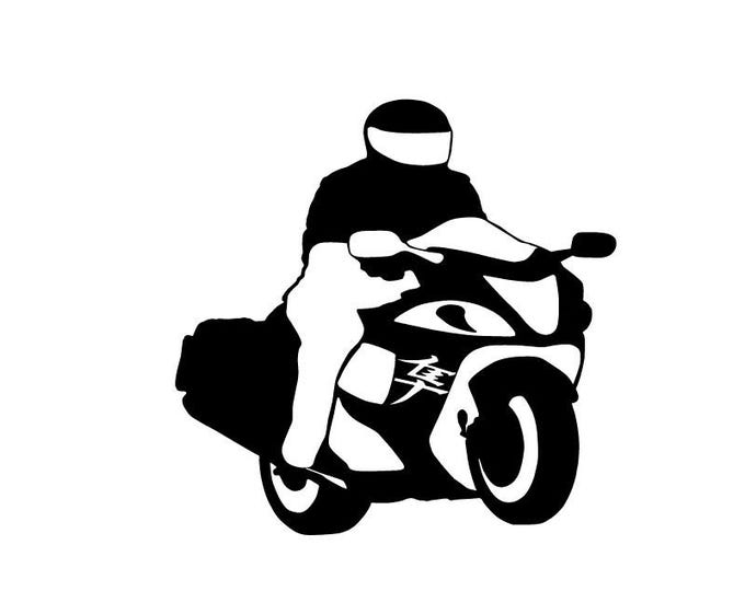 Motorcycle  Vinyl Decal Sticker