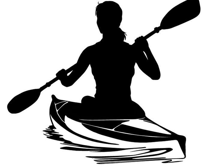 Kayak Vinyl Decal Sticker