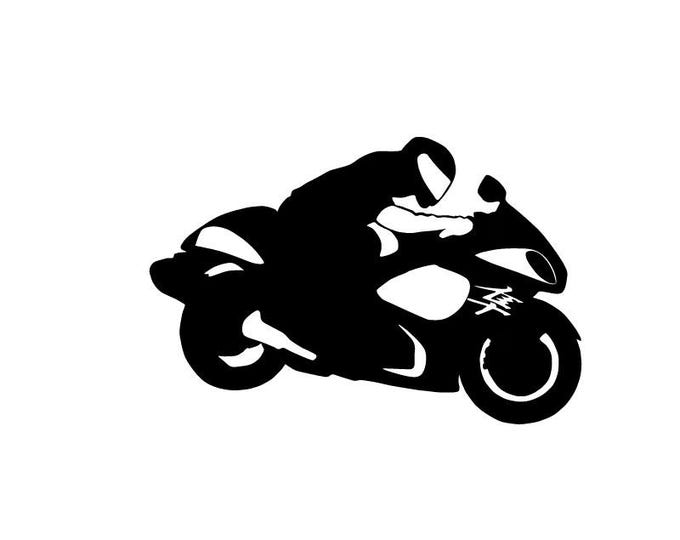 Motorcycle  Vinyl Decal Sticker