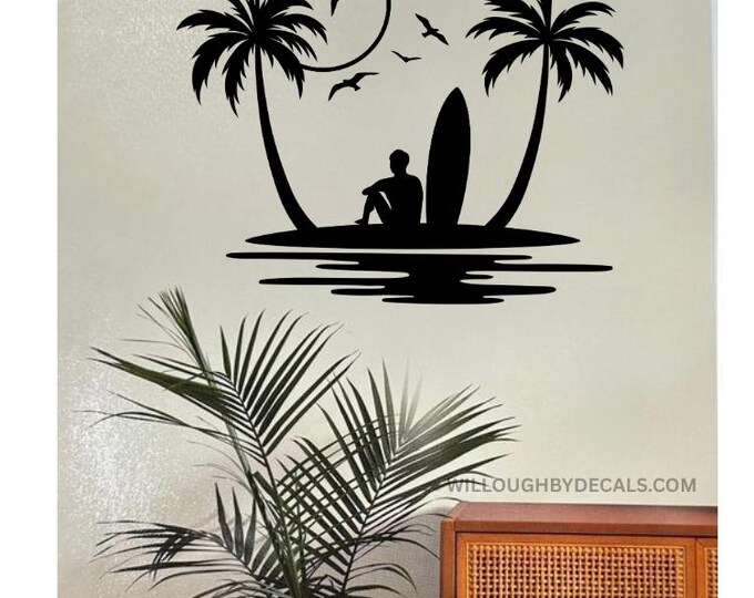 Vacation Wall Vinyl Decal Sticker