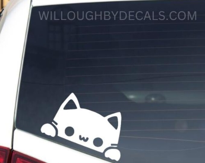 Cat Vinyl Decal Sticker