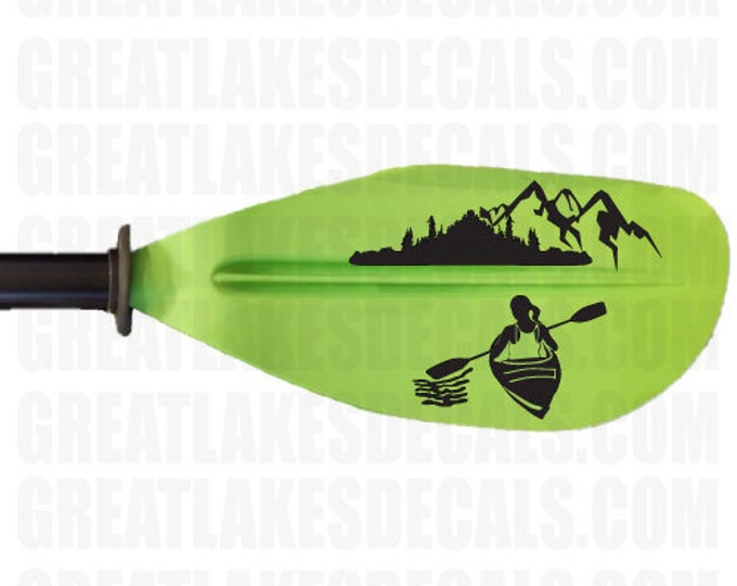 Kayak Vinyl Decal Sticker