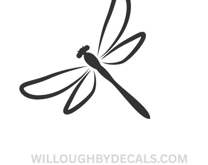 Dragonfly Vinyl Decal Sticker