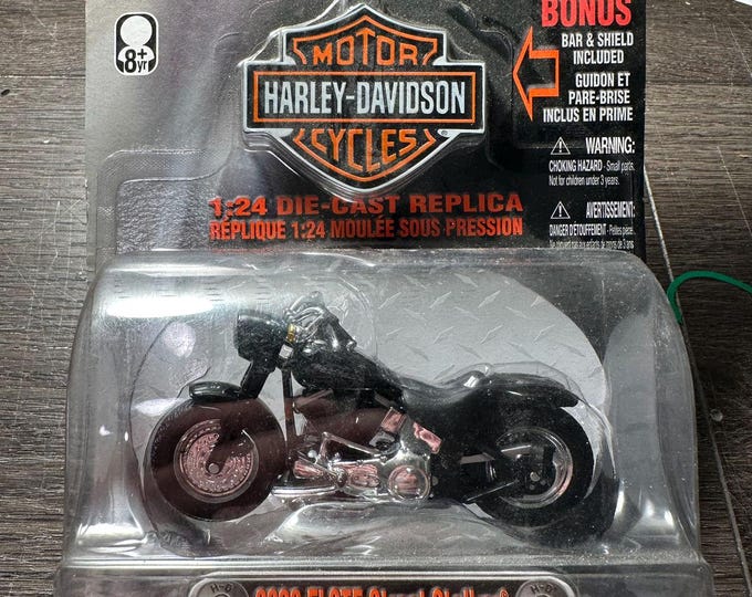 Maisto Harley Davidson 2000 FLSTF Street Stalker Series 2 Die-Cast 1:24 Scale