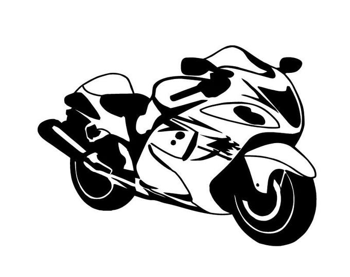 Motorcycle  Vinyl Decal Sticker