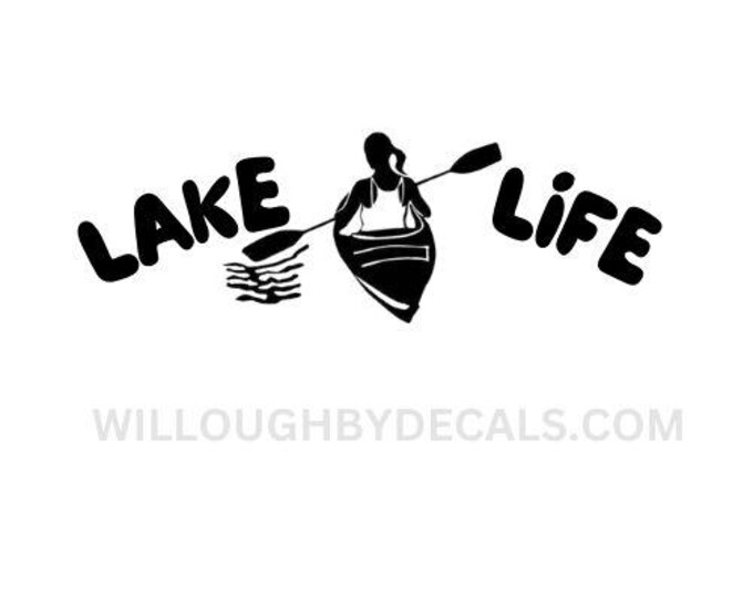 Lake Life Vinyl Decal Sticker