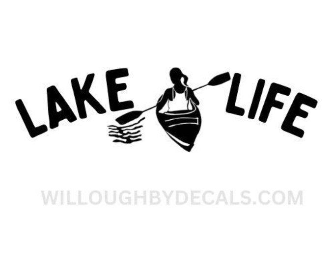 Lake Life Vinyl Decal Sticker