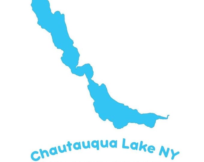 Chautauqua Lake NY Vinyl Decal Sticker
