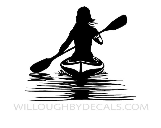 Kayak Vinyl Decal Sticker