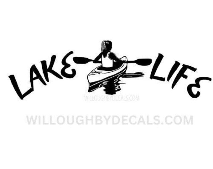 Lake Life Vinyl Decal Sticker
