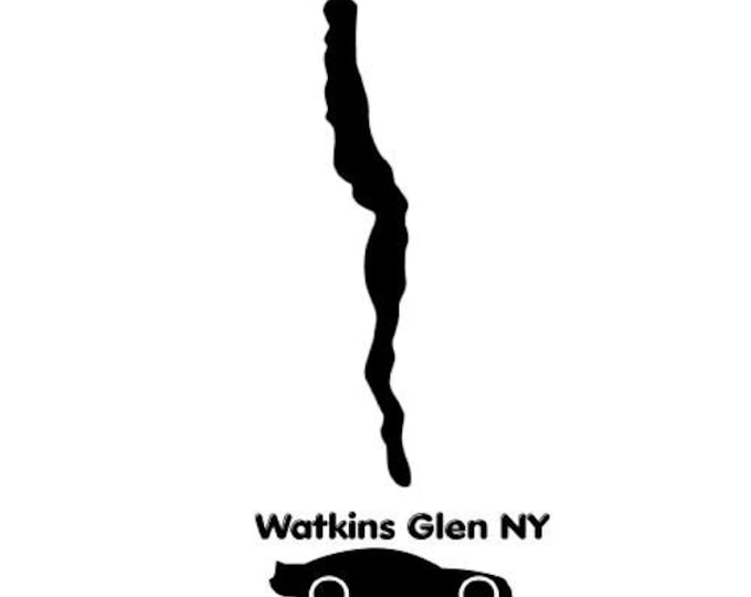 Watkins Glen NY Vinyl Decal Sticker