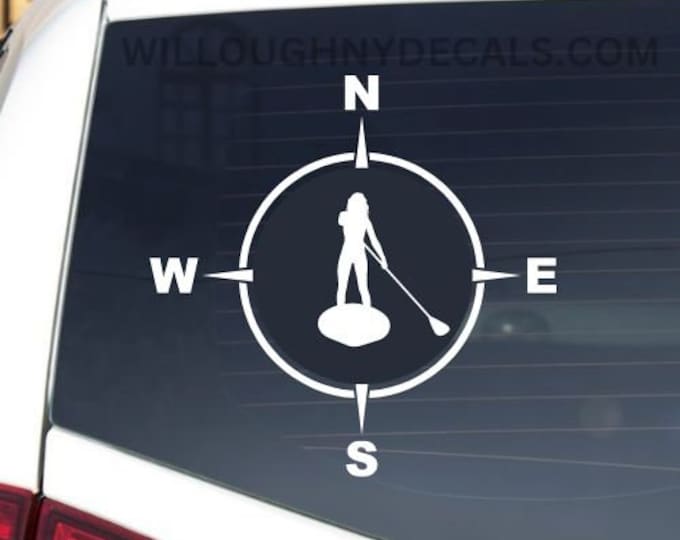 Paddle Board Vinyl Decal Sticker