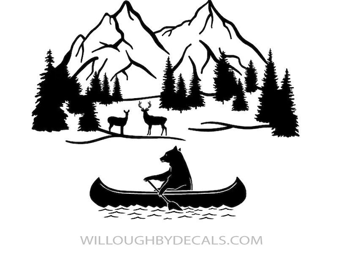 Mountain Vinyl Decal Sticker