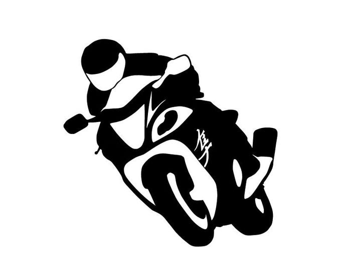 Motorcycle  Vinyl Decal Sticker