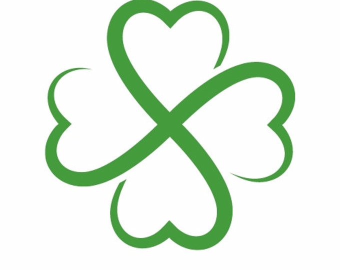 Irish Clover Vinyl Decal Sticker