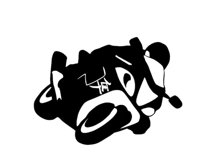 Motorcycle  Vinyl Decal Sticker