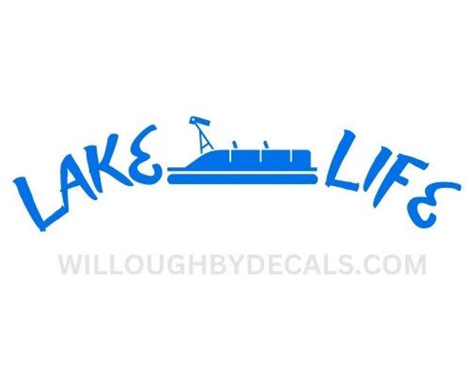 Lake Life Vinyl Decal Sticker