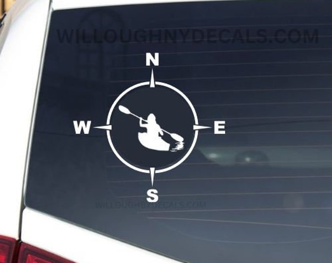 Kayak Vinyl Decal Sticker