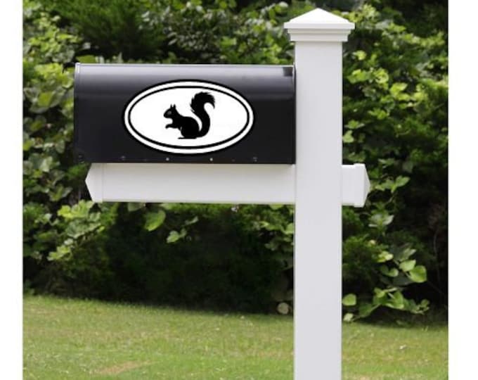 Kent Ohio Black Squirrel Vinyl Decal Sticker