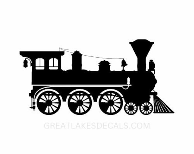 Train Vinyl Decal Sticker