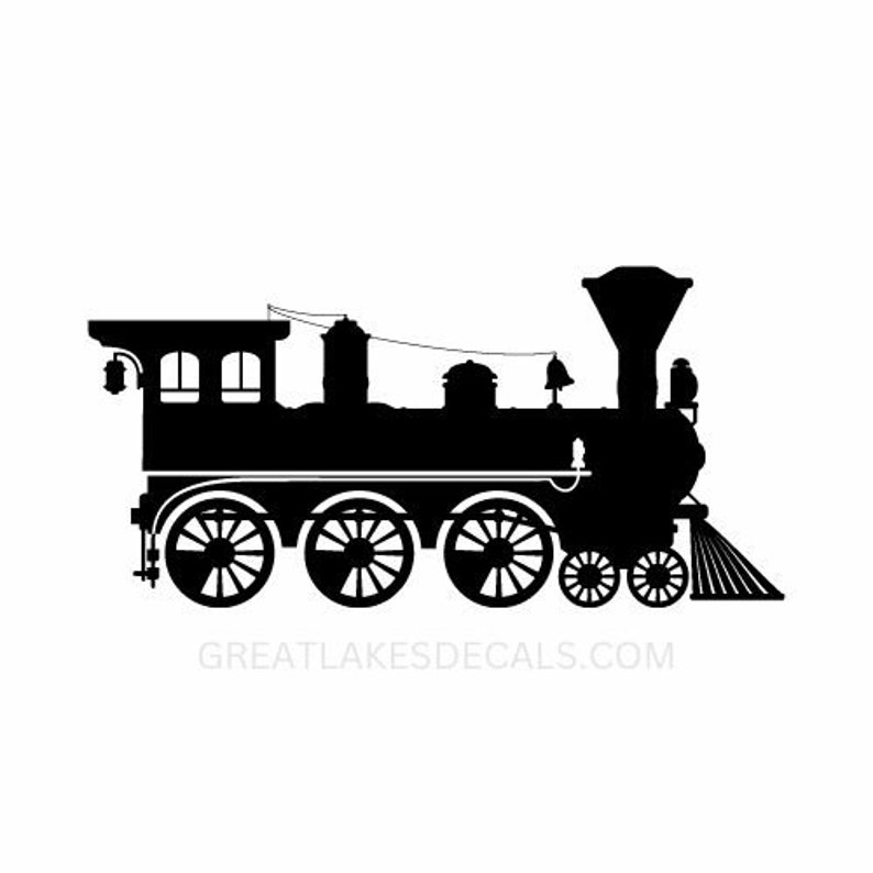 Train Vinyl Decal Sticker - Etsy