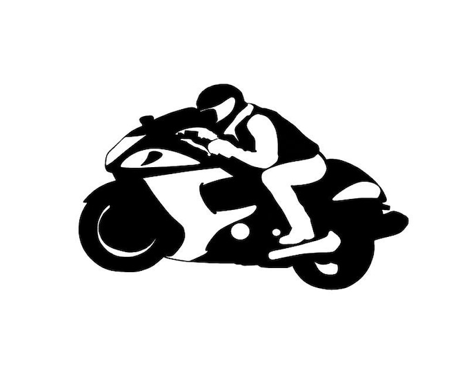 Motorcycle  Vinyl Decal Sticker
