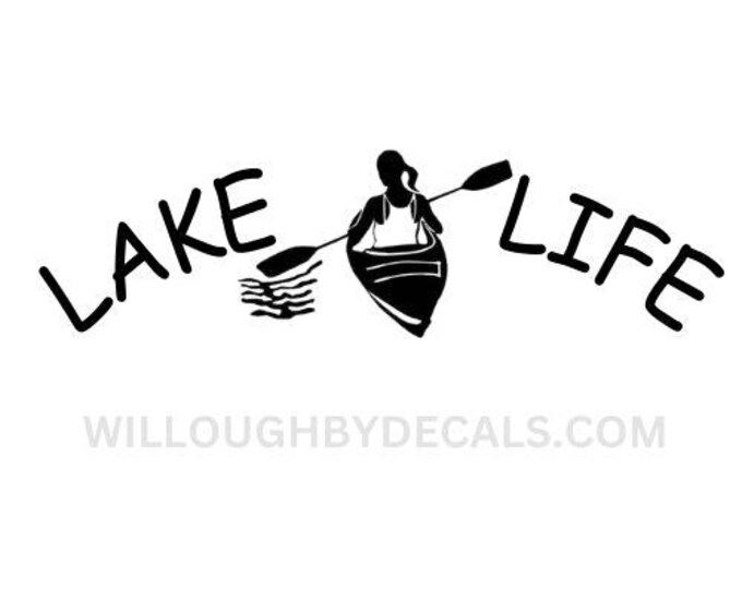 Lake Life Vinyl Decal Sticker