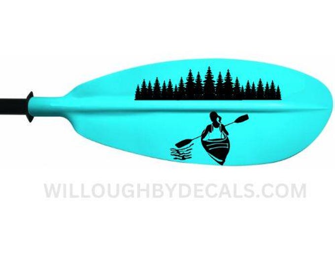 Kayak Vinyl Decal Sticker