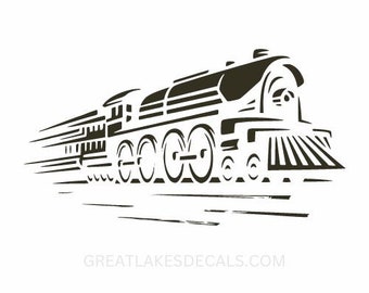 Train Vinyl Decal Sticker - Etsy