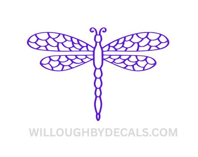Dragonfly Vinyl Decal Sticker