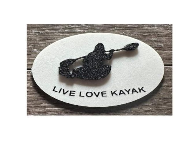 Kayak Refrigerator Magnet