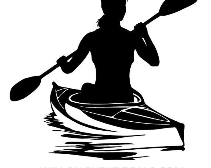 Kayak Vinyl Decal Sticker