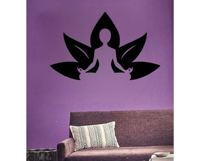 Yoga Vinyl Decal Sticker