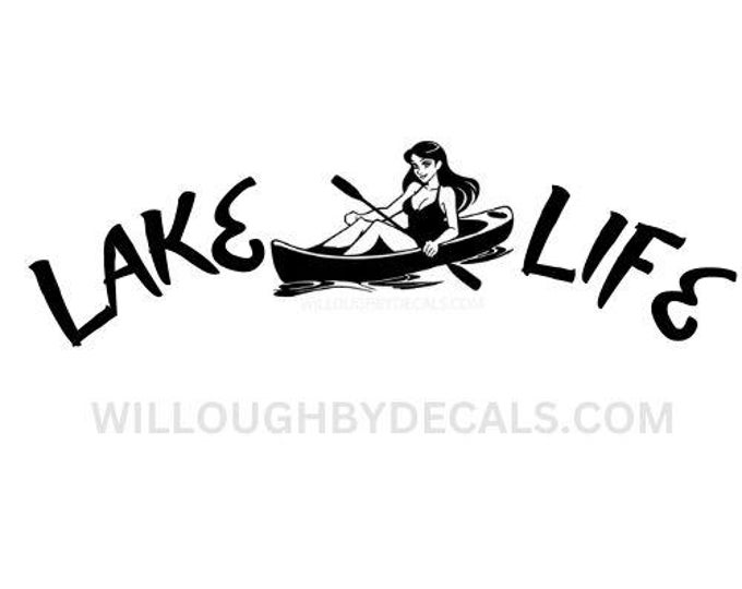 Lake Life Vinyl Decal Sticker