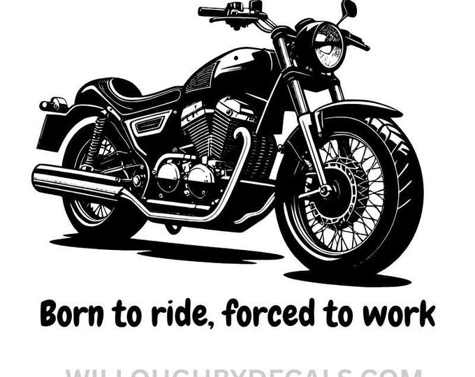 Motorcycle  Vinyl Decal Sticker