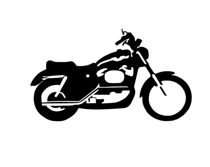 Motorcycle  Vinyl Decal Sticker