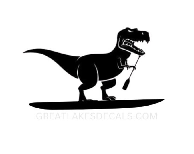 Paddle Board Vinyl Decal Sticker